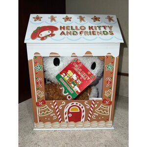 Hello Kitty Gingerbread Hugger Pillow Plush In Holiday Gift Box